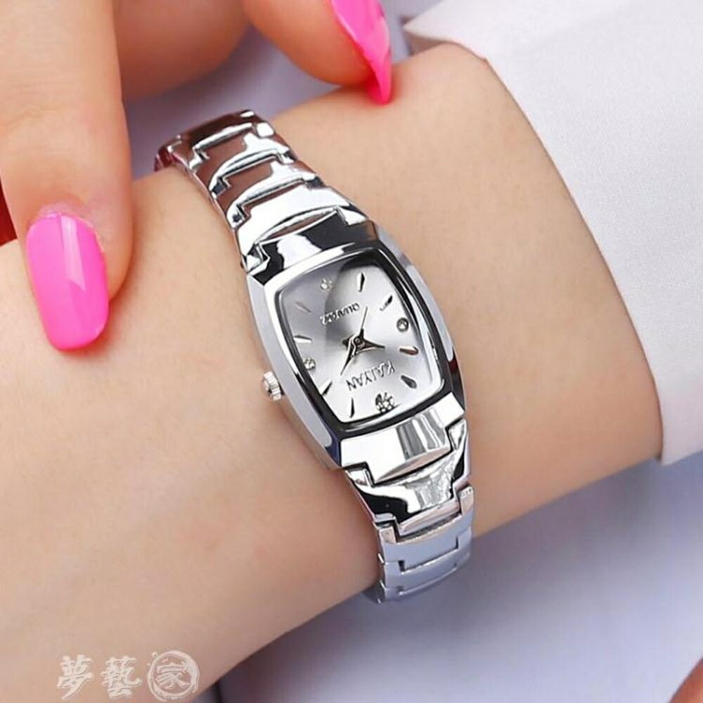 手錶 手錶女學生韓版簡約時尚潮流女士手錶防水送禮品石英女錶腕錶 夢藝家