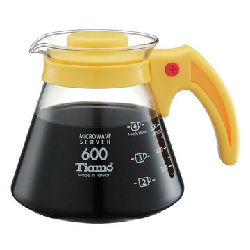 金時代書香咖啡 Tiamo 耐熱玻璃咖啡壺 600cc 透過SGS檢測合格 HG2295Y