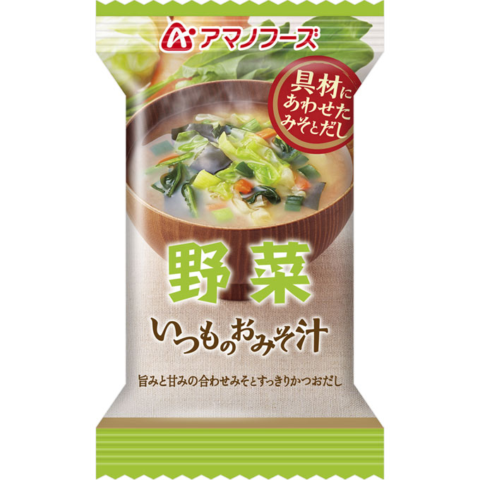 日本 天野 Amano 一般系列 沖泡湯品 B2-野菜味增湯