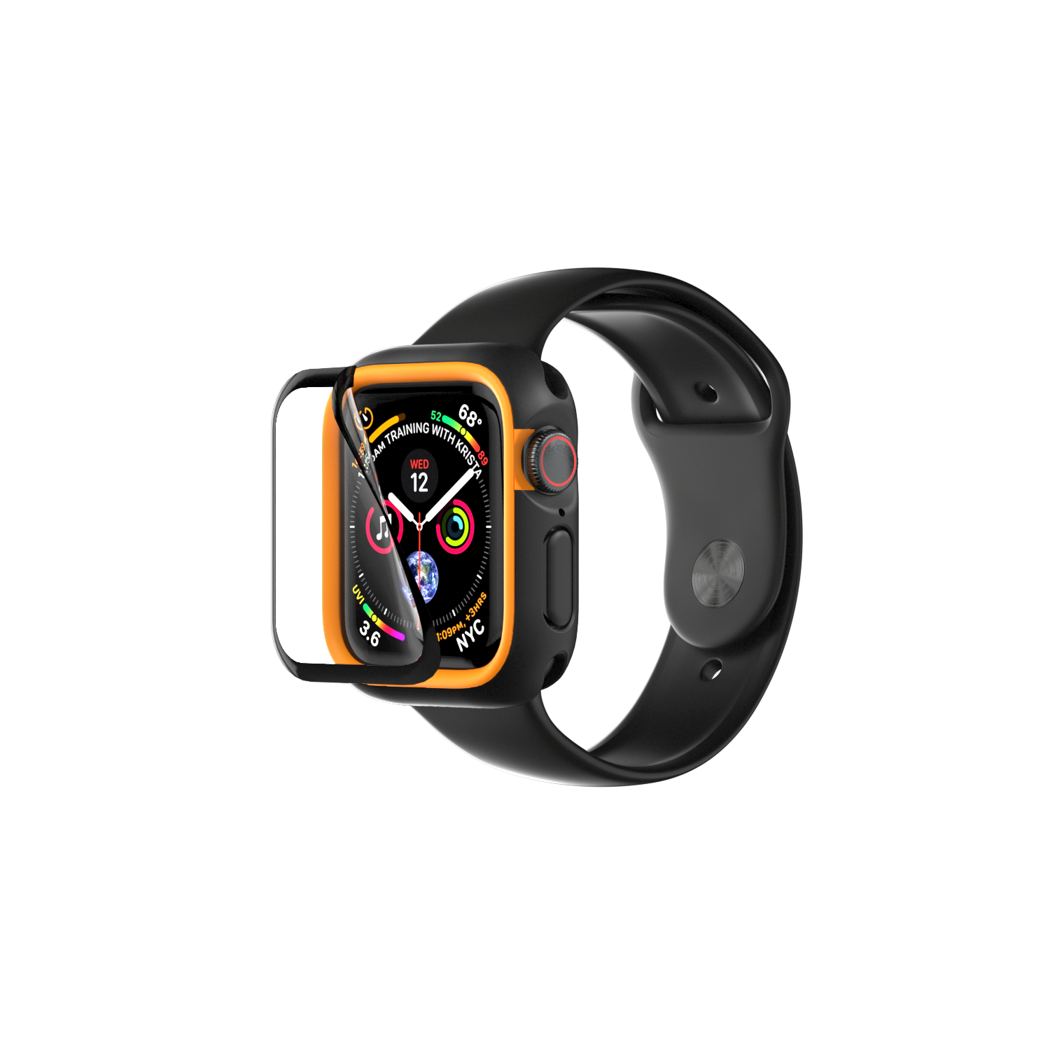 犀牛盾 耐衝擊 壯撞貼 螢幕保護貼 3D 保護貼 適用於Apple Watch 38mm 40mm 44mm 42mm 7