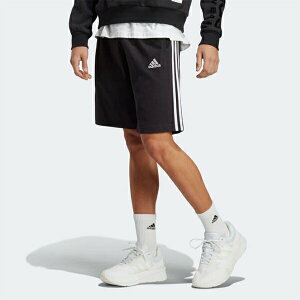 Adidas M 3S SJ 10 SHO [IC9382] 男 短褲 運動 訓練 休閒 吸濕排汗 舒適 穿搭 黑白