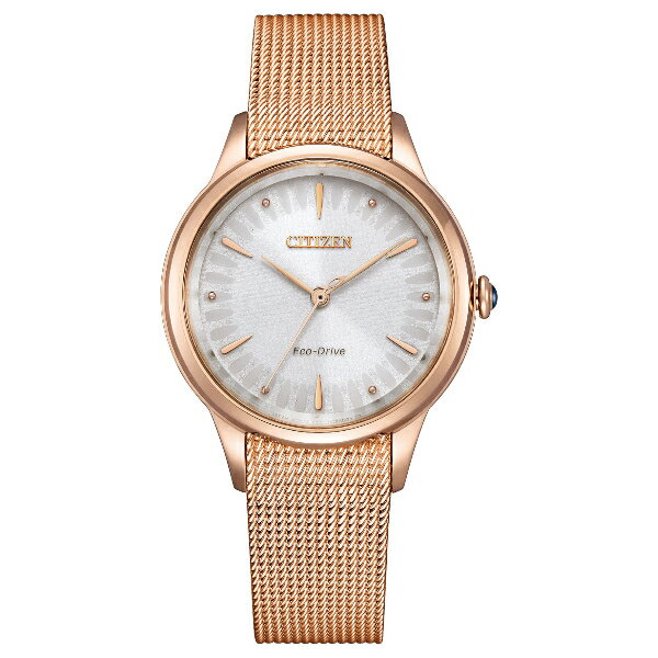 CITIZEN 星辰 L系列 EM1153-88A 七夕情人節光動能女錶 金錶 32.5mm｜樂天全館特惠中★指定刷卡回饋10%