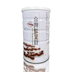 元豪 台灣紅豆粉600公克/罐
