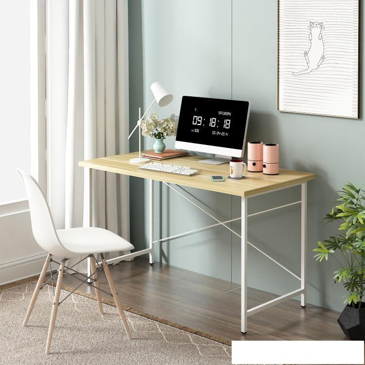 電腦桌臺式家用辦公桌子臥室書桌簡約現代寫字桌學生學習桌經濟型