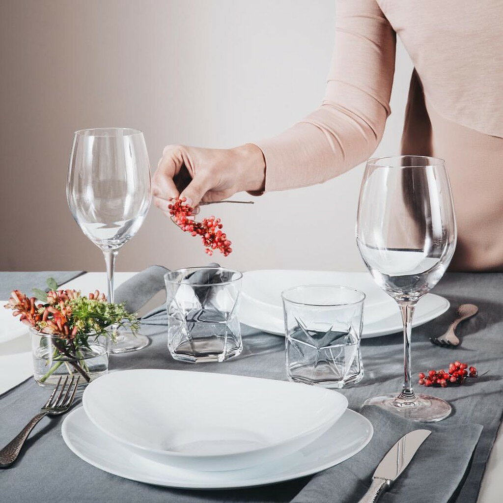 Bormioli Rocco 仙后座水杯 玻璃杯 330ml 透明 灰色 Drink eat金益合 3