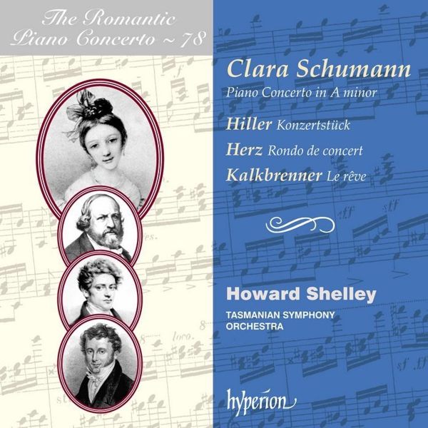 【停看聽音響唱片】【CD】霍華．薛利/浪漫鋼琴協奏曲(78) 克拉拉舒曼：a小調鋼琴協奏曲