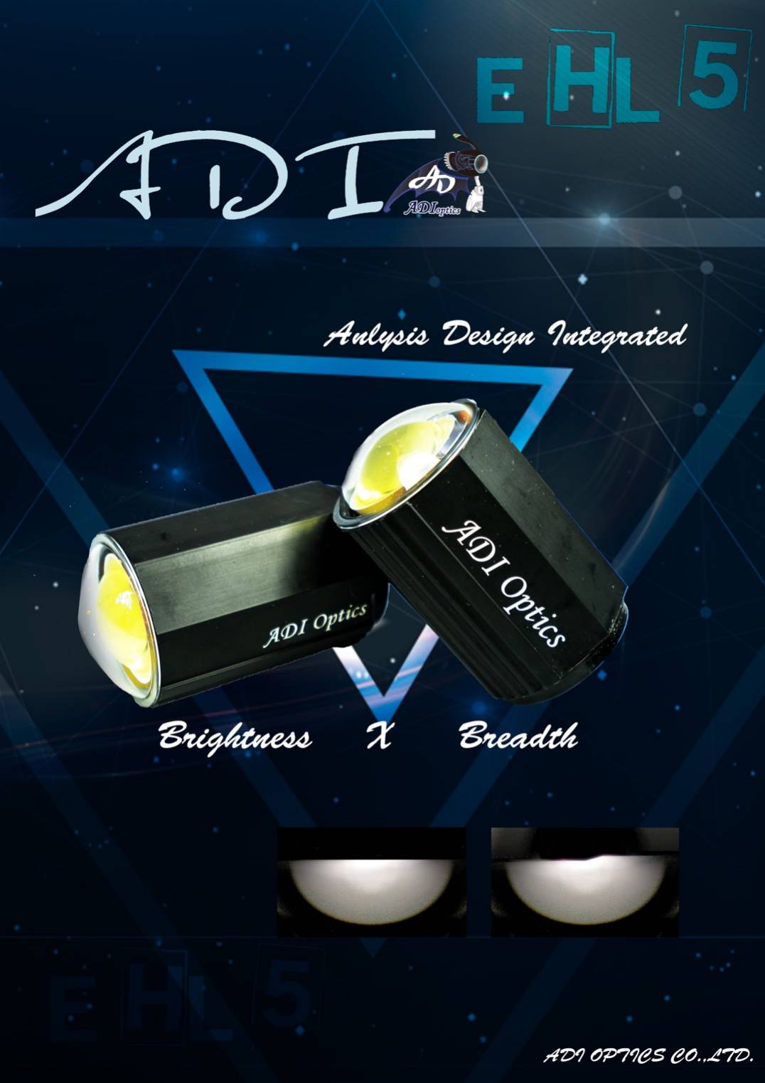 ADI二代黑霸外掛式霧燈(顏色: 白/黃)