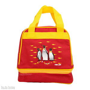 台灣製 兒童便當袋 兩層便當袋 企鵝便當袋 學校便當袋 便當袋