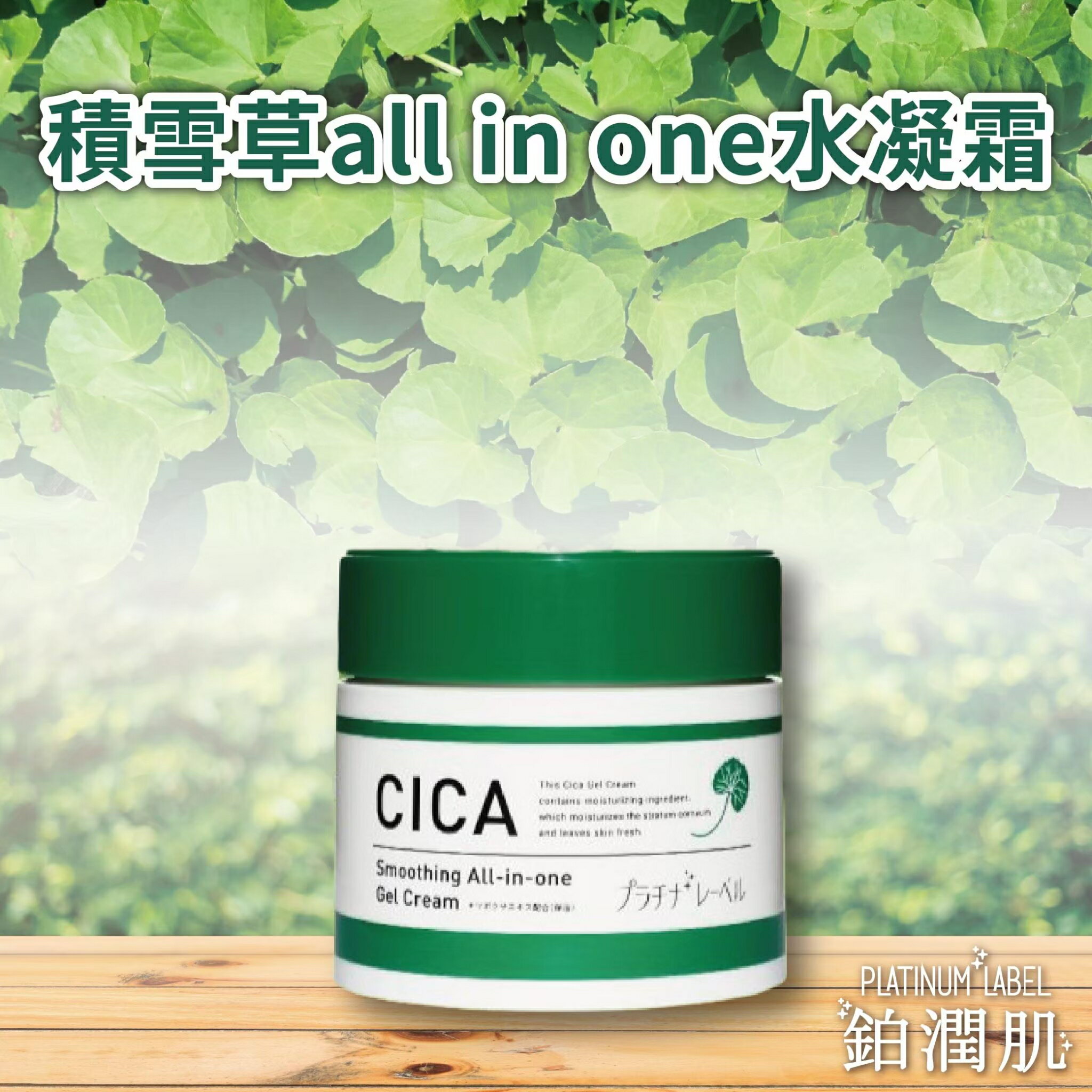 【鉑潤肌】CICA 積雪草 all in one水凝霜 300ml 修護舒緩 五效合一 懶人保養品 乳液 日本原裝進口