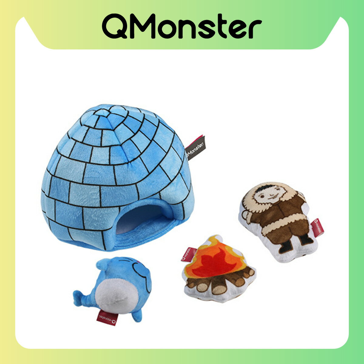 【Q-MONSTER】掏掏益智玩具系列｜冰屋 狗玩具 狗益智玩具 寵物玩具 益智玩具 Q MONSTER