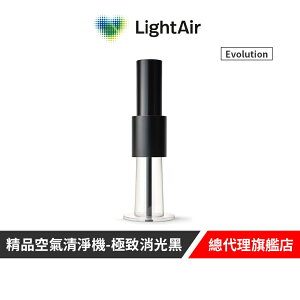 瑞典 LightAir IonFlow Evolution PM2.5 精品空氣清淨機（極致消光黑)