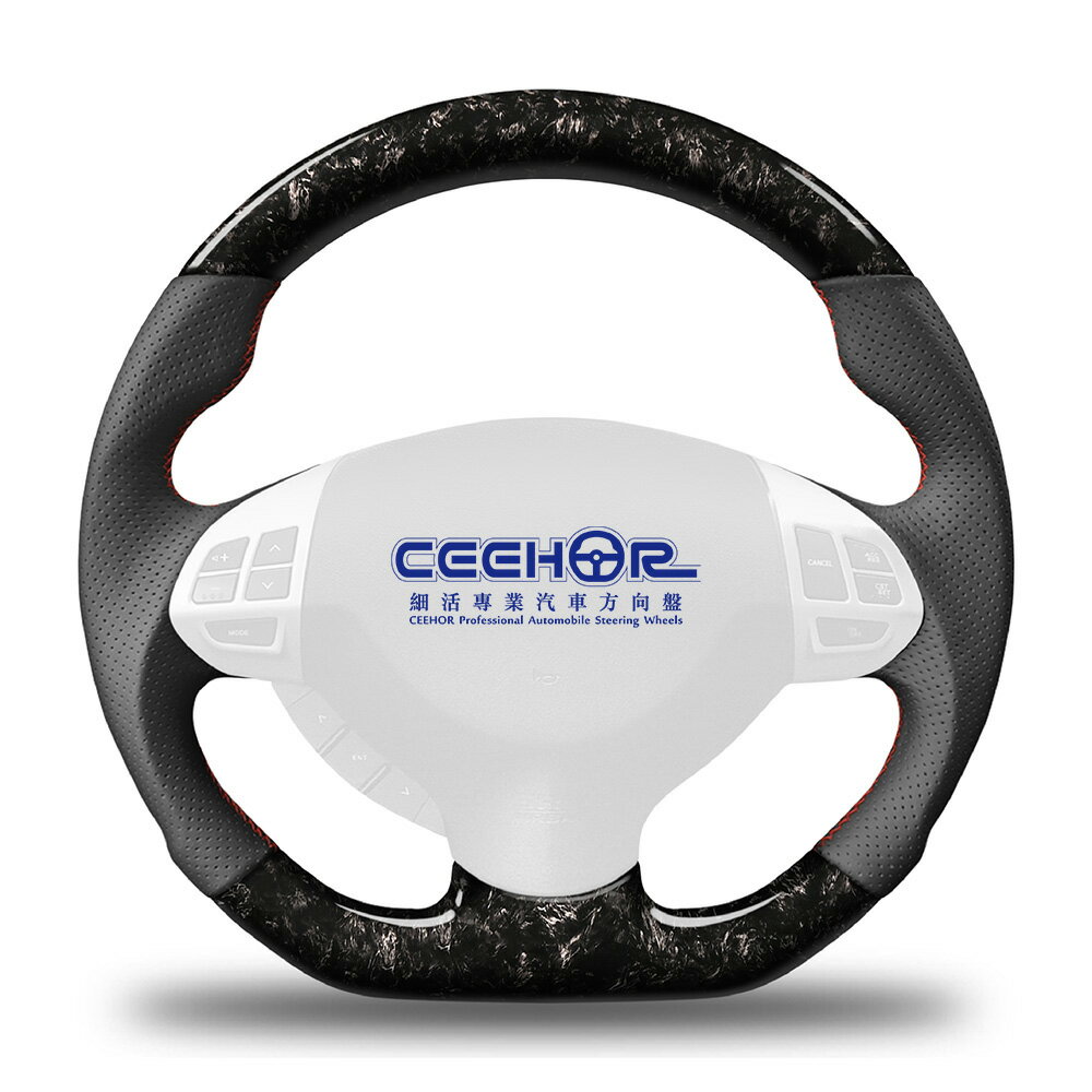 [細活方向盤] 鍛造碳纖維款 LANCER FORTIS IO COLT PLUS MITSUBISHI 三菱 變形蟲方向盤