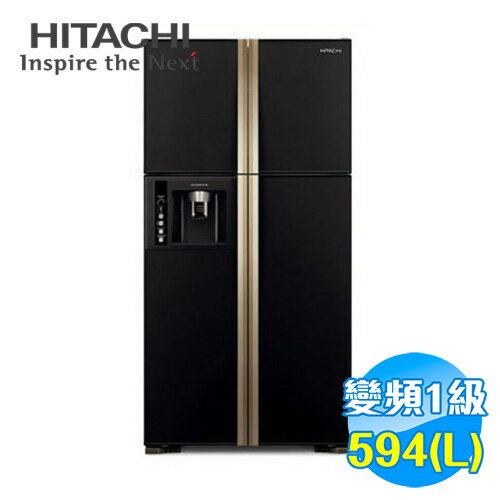 <br/><br/>  日立 HITACHI 594公升 四門變頻冰箱 RG616 【送標準安裝】<br/><br/>