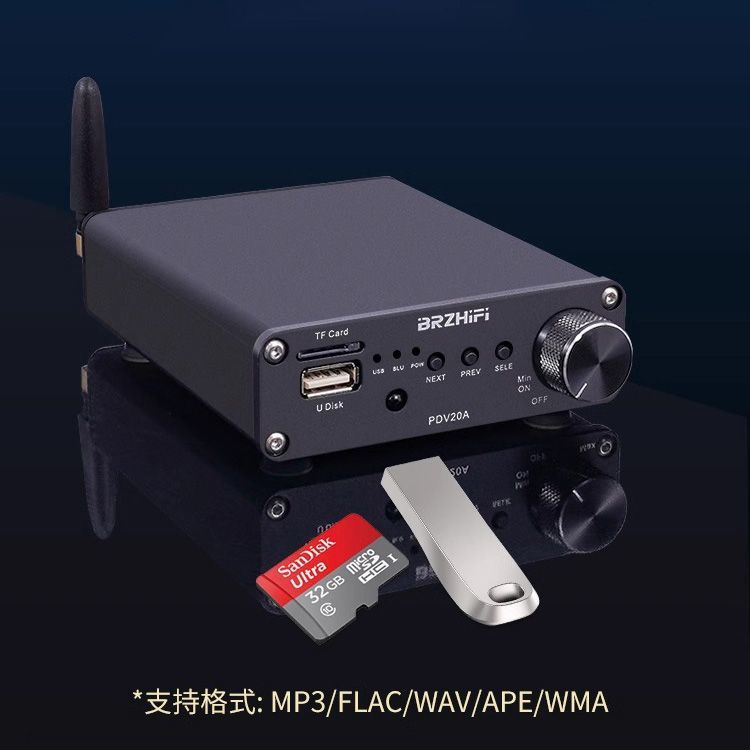 擴大機 功放機 TPA3116家用hifi發燒數字藍芽功放立體聲高保真usb無損音樂播放器