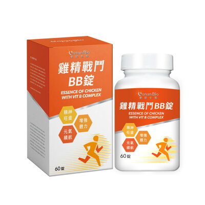 康能生醫 雞精戰鬥BB錠 (60錠/瓶)【杏一】