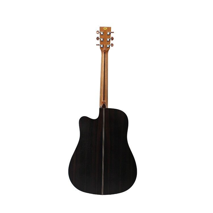 免運 現貨速發GW 41寸紅松玫瑰木啞光面單 民謠吉他 初學者木吉他 2