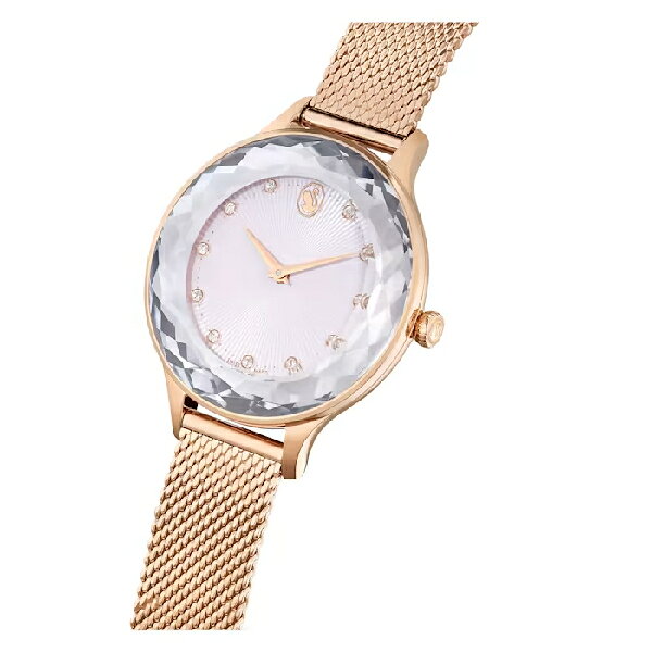 Swarovski 施華洛世奇 Octea Nova 深邃質感 藍寶石水晶時尚腕表 5650011/ 玫瑰金款/33mm｜樂天領券現折★全館 ...