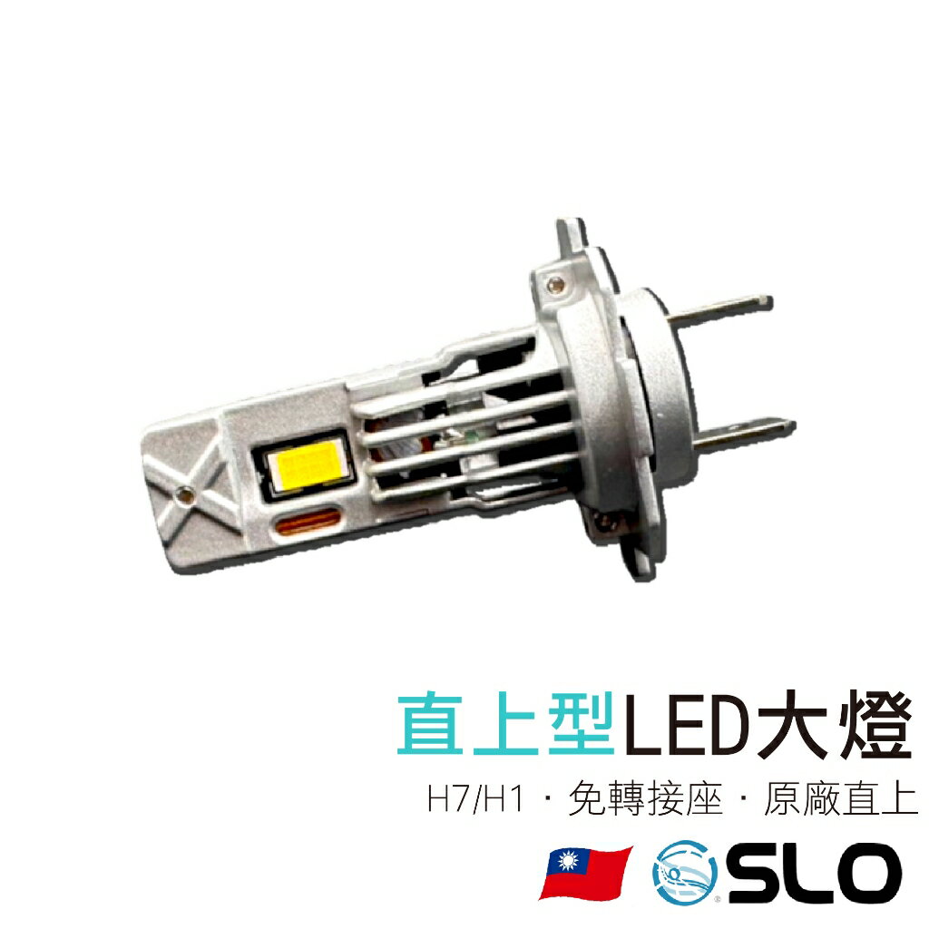【APP4%點數】SLO【D9 直上型LED大燈】H1 H7 免轉接座 隨插即用 插頭式 3570晶片 LED大燈 汽車大燈 車前大燈