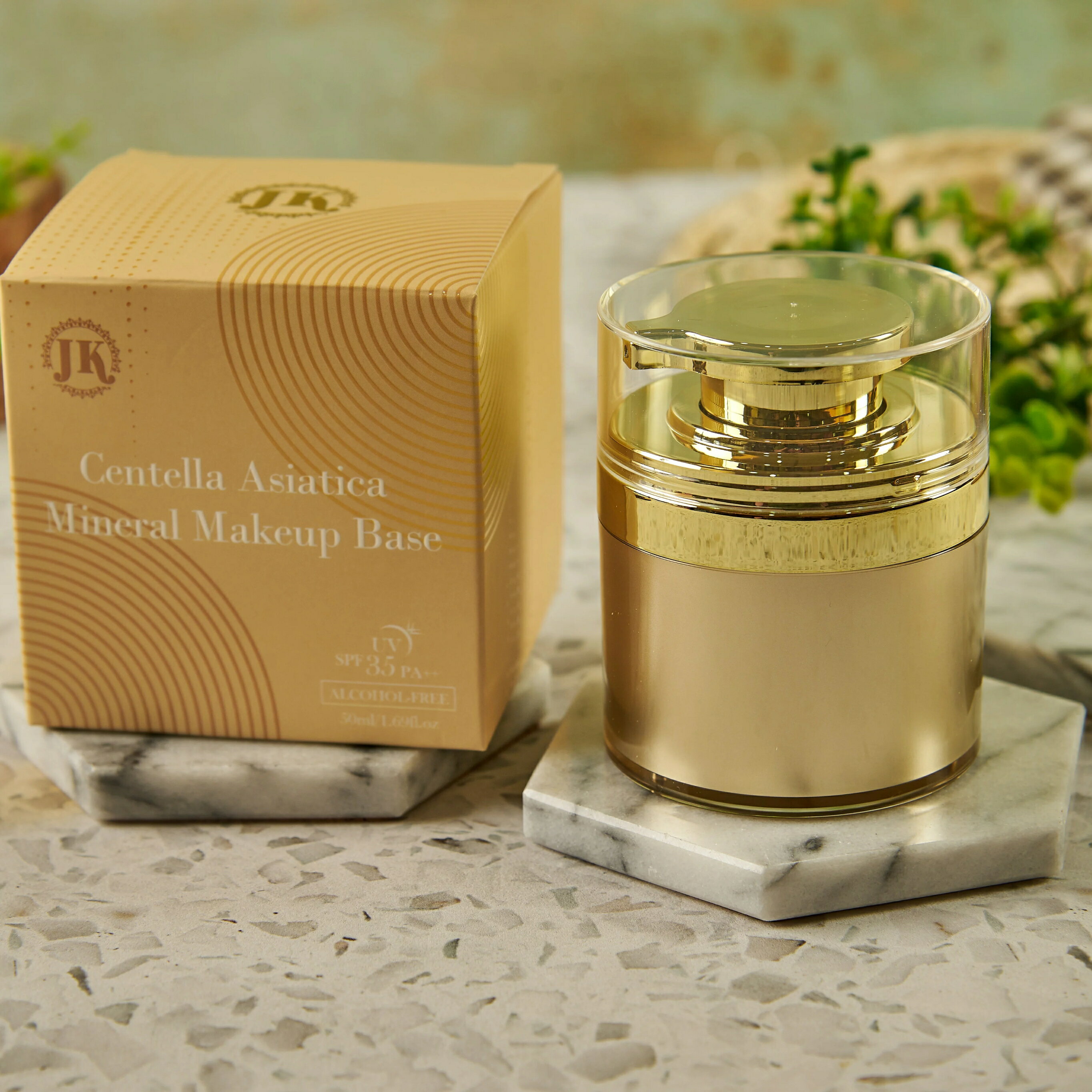 Centella Asiatica Mineral Makeup Base SPF35積雪草妝前乳 SPF35  50ml