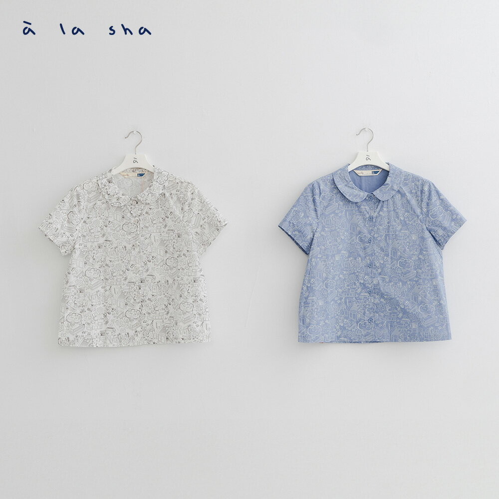 a la sha à家族愜意居家生活襯衫 2