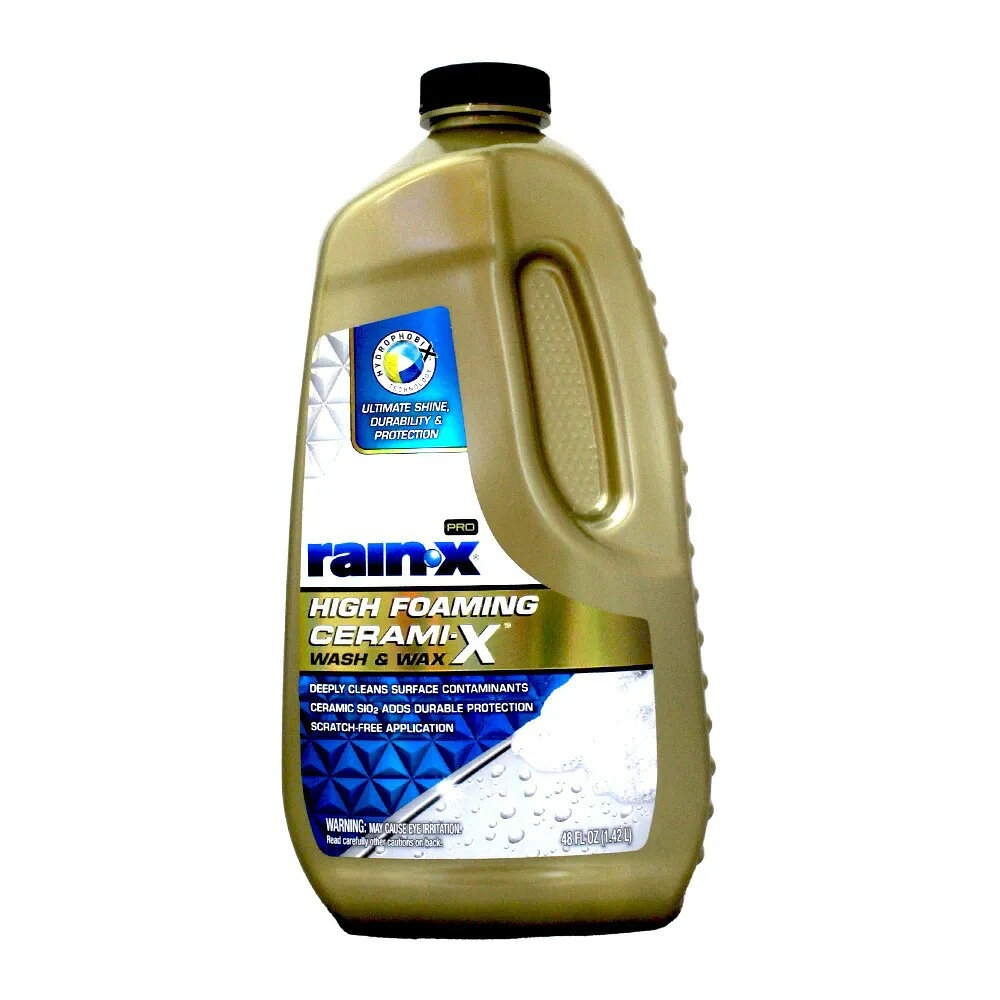 RAIN-X CERAMIX-X WASH & WAX 潤克斯 超濃密含蠟洗車精