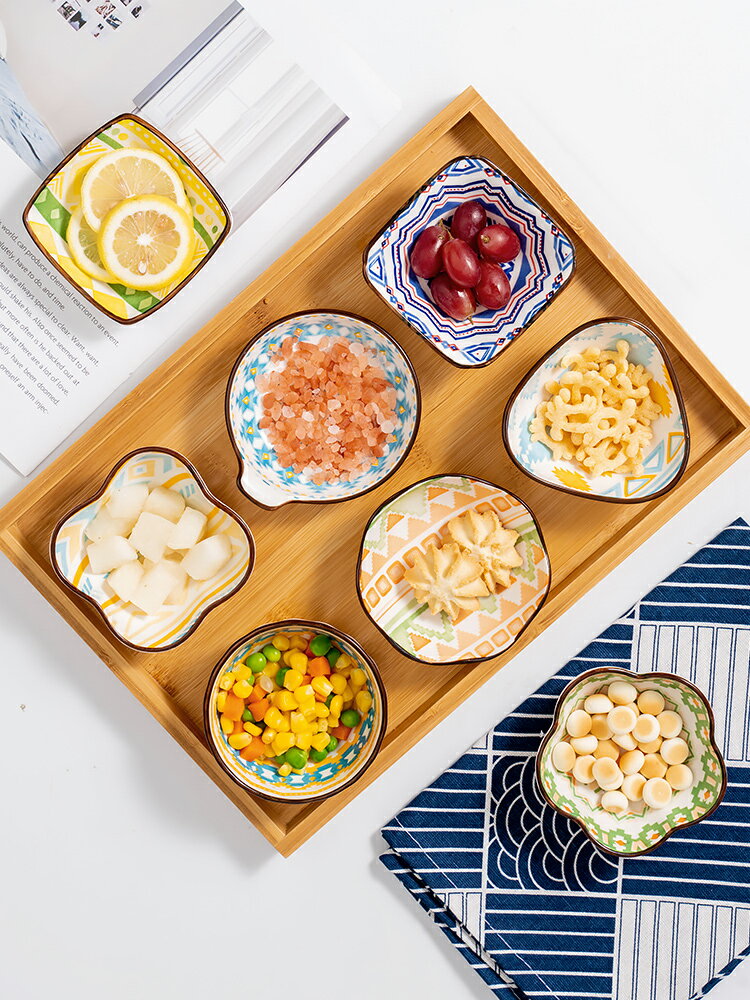 日式餐具家用小盤子醋碟蘸料醬油碟子陶瓷味碟醬醋調料咸菜小吃碟
