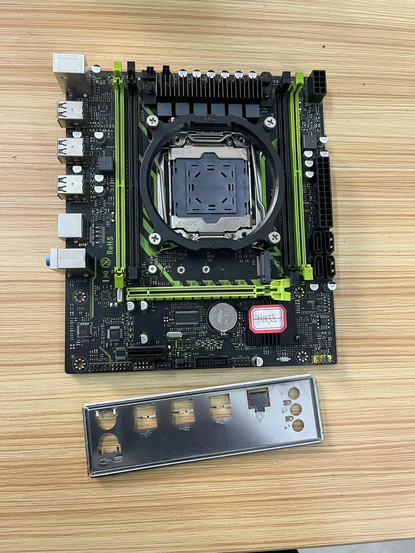 X99D4 主機板 LGA2011 介面 支援DDR4記憶體 M.2 SSD 千兆網口 功能正常 實物拍攝 所見即得