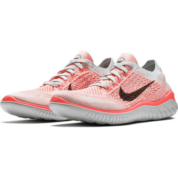 Nike Free RN Flyknit 2018 女鞋 慢跑 休閒 赤足 編織 粉 【運動世界】 942839-800