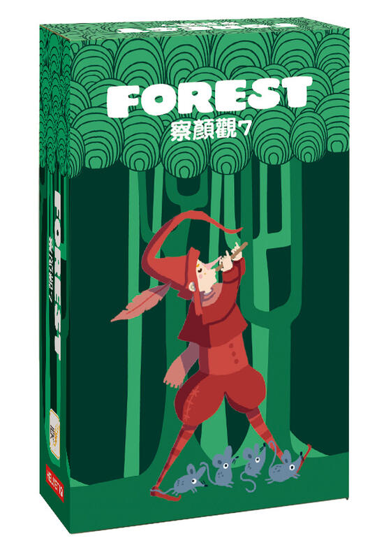 察顏觀7 FOREST 繁體中文版 6歲以上 高雄龐奇桌遊 正版桌遊專賣