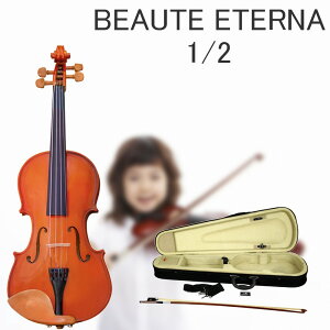 【非凡樂器】BEAUTE ETERNA 普級實木小提琴/棗木配件/1/2/初階小提琴