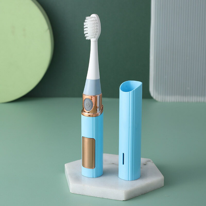 臺倉現貨 電動牙刷成人款兒童情侶居家旅行護齦禮盒裝續航50天家用電池軟毛 智慧感應 長效續航 刷淨無殘渣 震動清潔