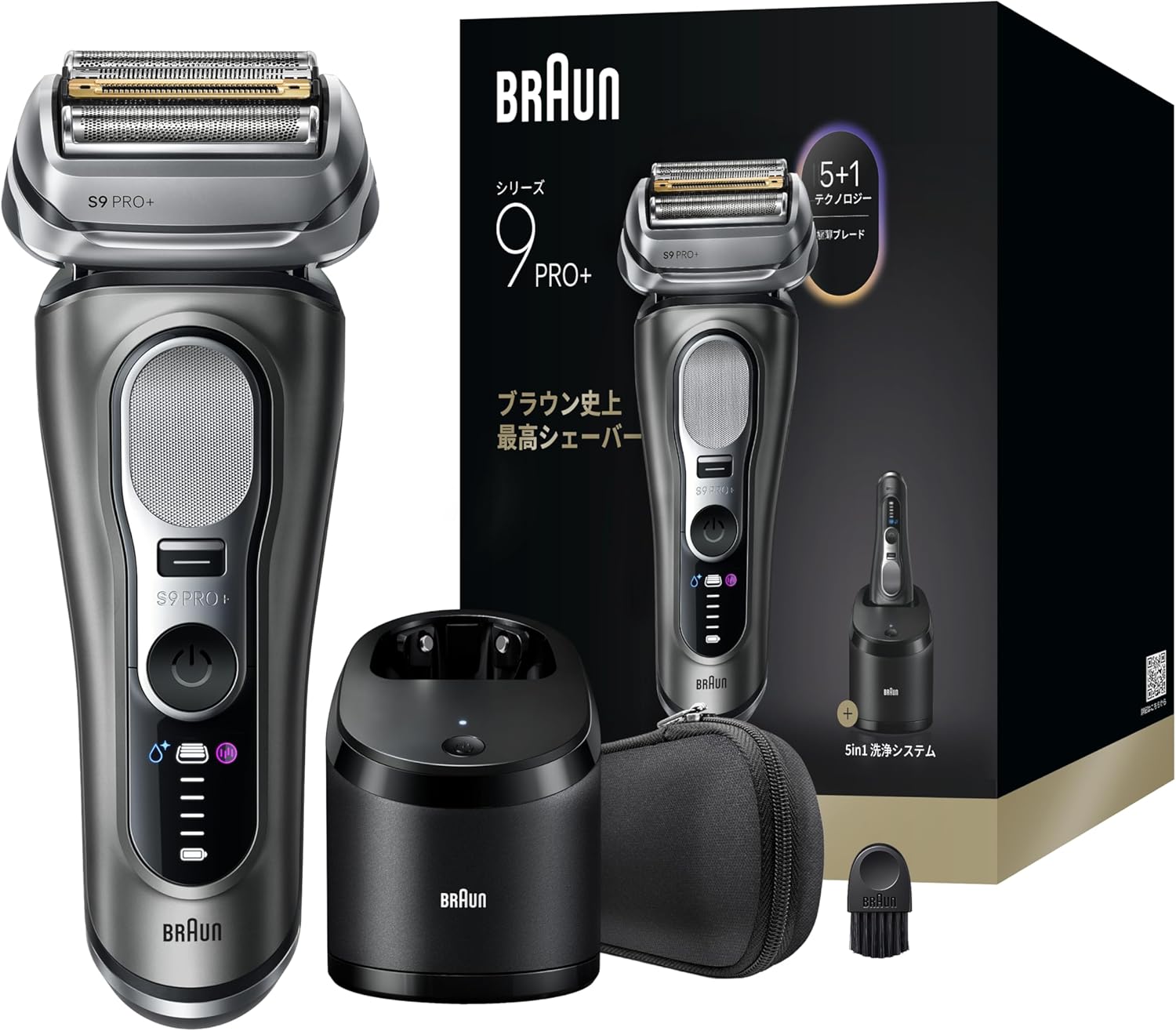 Braun Series 9 Pro+ 9655cce 男士電動刮鬍刀 6in1自動酒精清洗系統款