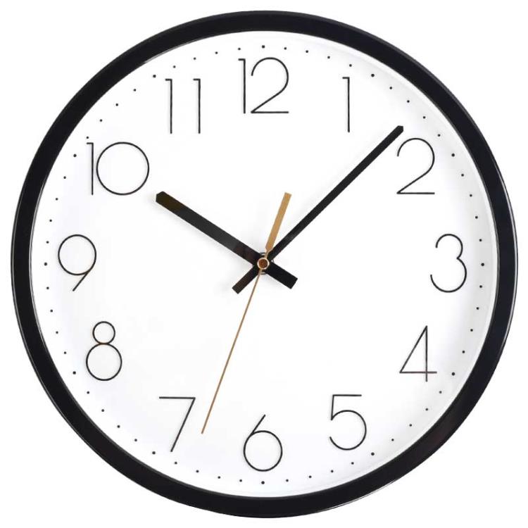 精藝客廳鐘錶掛鐘時尚創意掛錶簡約現代靜音電子石英鐘時鐘