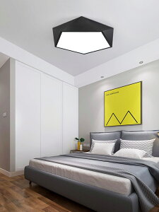 希維爾北歐現代簡約LED吸頂燈創意臥室燈溫馨客廳書房燈圓形燈具