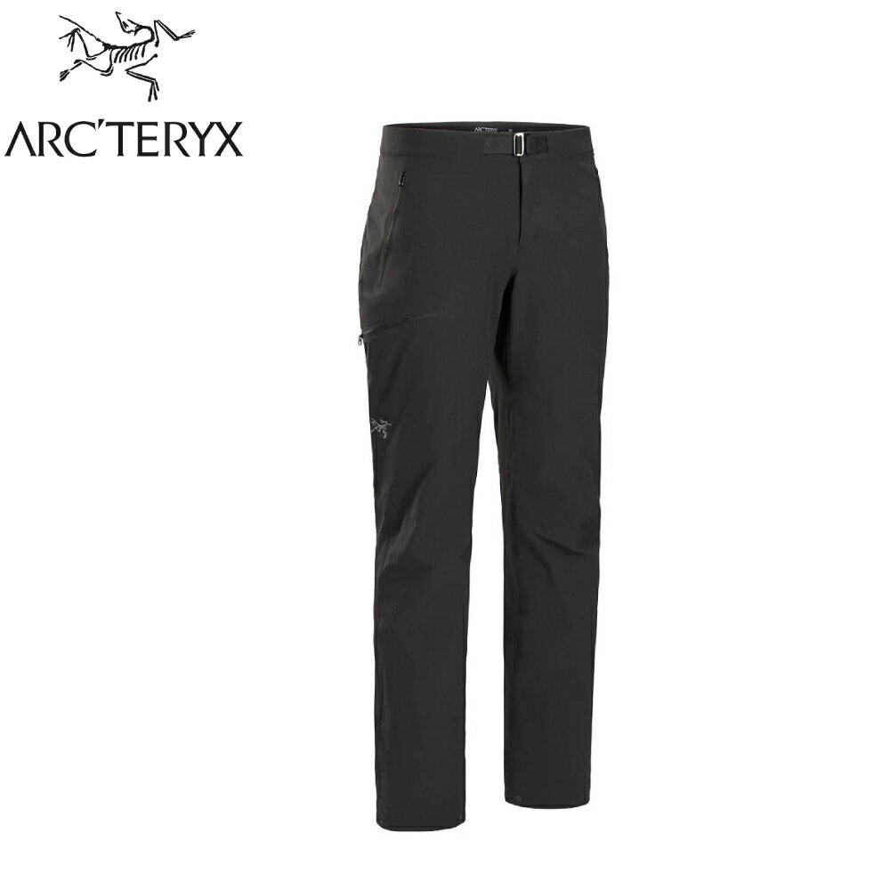 【ARC'TERYX 始祖鳥 男 Gamma 軟殼長褲《黑》】X000009305/休閒長褲/健行褲/登山褲