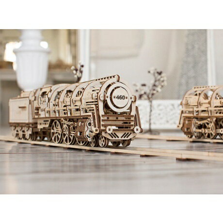 Ugears–自我推進模型 Locomotive 蒸汽火車頭