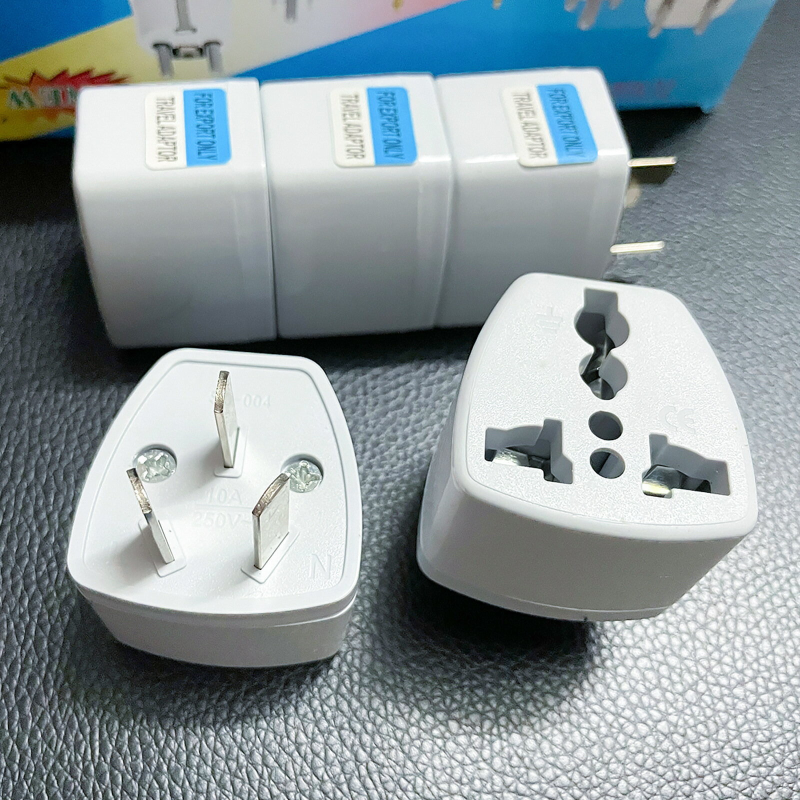 跨境貨源 旅行澳大利亞轉換插頭 澳洲轉換器 澳標轉接頭3扁腳【Snowbelle優選】