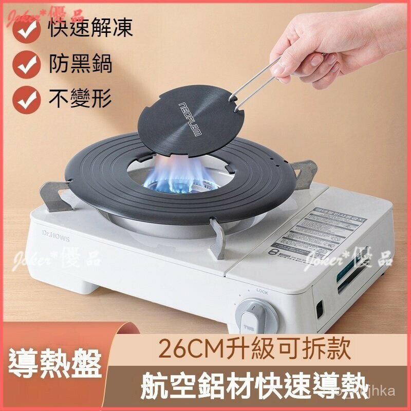 導熱盤 瓦斯灶隔熱闆 瓦斯爐鍋底防燒黑護鍋傢用 解凍導熱盤 導熱闆 退冰闆 節能闆 食物解凍闆