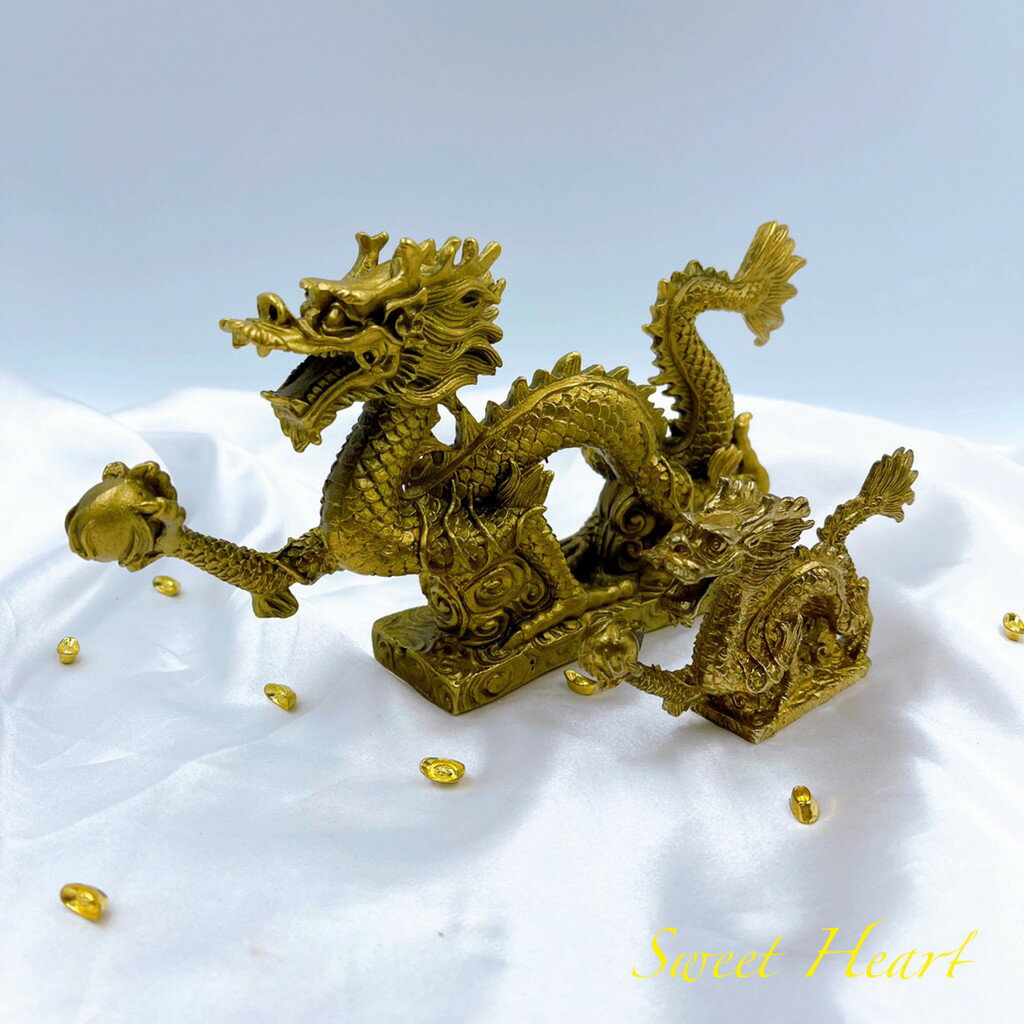 Sweet Heart 田芯開運精選 💯銅龍 龍 龍低虎高 無尾巷化煞 祥龍抱珠 擇日 化煞 風水有關係推薦(含開光) 5