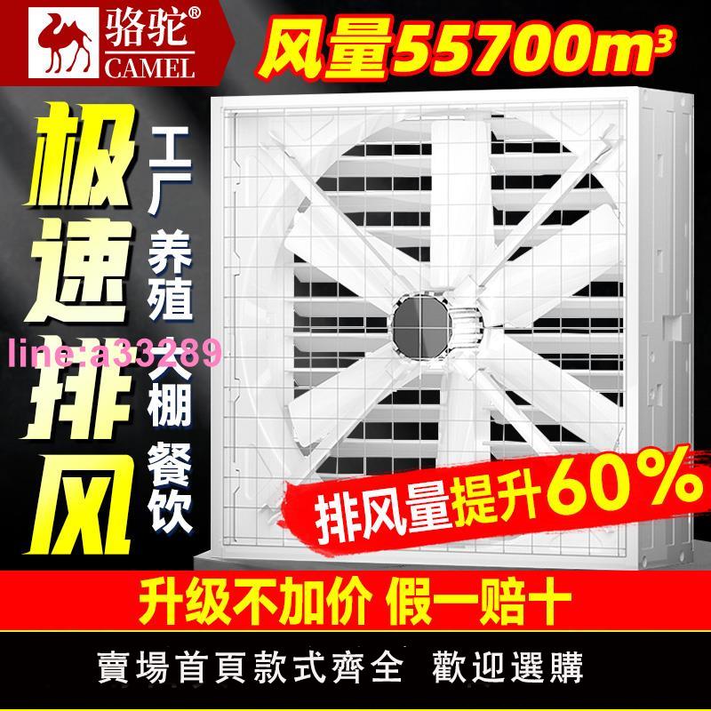 {可開發票}玻璃鋼負壓風機工業排風扇大功率強力軸流排氣扇工廠養殖用換氣扇