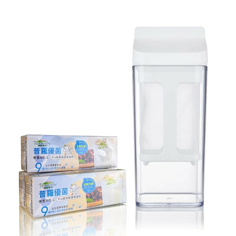 普羅生技~優格菌12包/盒x3盒+優格乳酪盒1000ml/個x1個 ~特惠中~