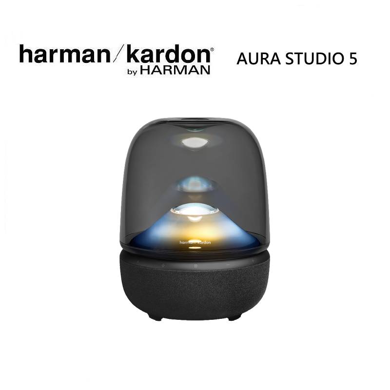 Harman Kardon 哈曼卡頓 AURA STUDIO 5 無線藍牙喇叭 黑色 台灣公司貨