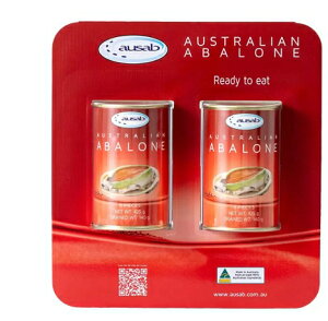 [COSCO代購4] D1117905 Ausab 澳洲鮑魚罐頭 425公克 X 2罐