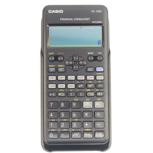 CASIO卡西歐 FC-100V 財稅型專用計算機 /一台入(促1500) 財務計算機 公司貨 附保證書