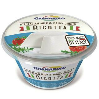 (圖片更新中)Granarolo 新鮮瑞可達/Fresh Ricotta 250克