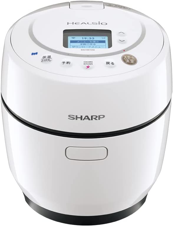 日本代購空運SHARP 夏普KN-HW10G 無水自動調理鍋零水鍋1L 多功能發酵 