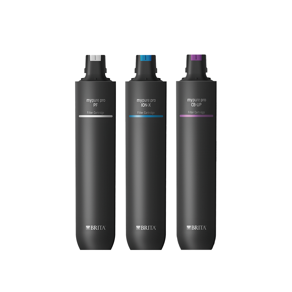 【德國BRITA】mypure pro X9 專用替換濾心組 PF + ION-X + CB-UP