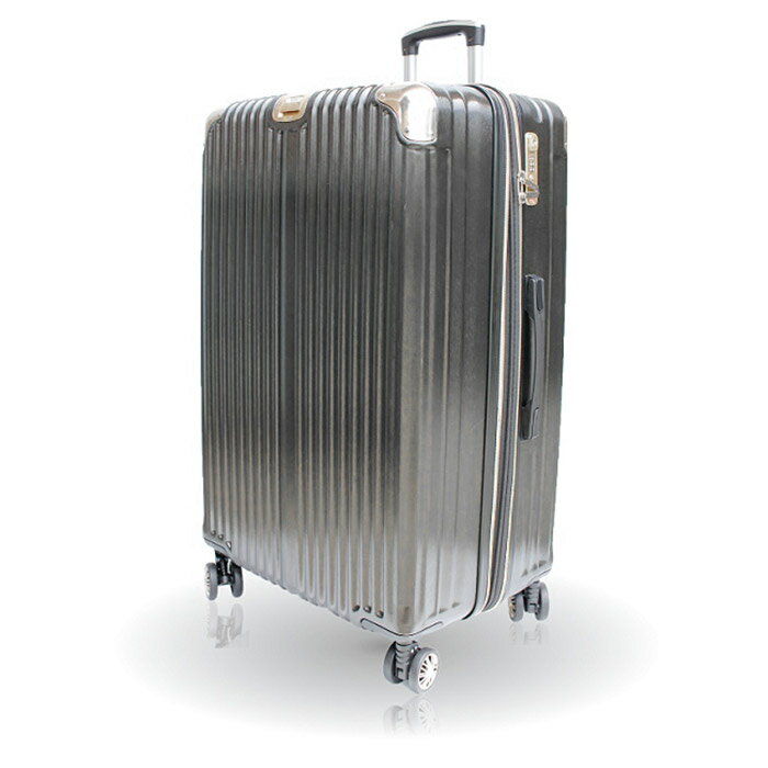 【禾雅時尚】NEW Starlight-29吋髮絲海關鎖ABS+PC硬殼行李箱-黑金(JT1702-BG29)