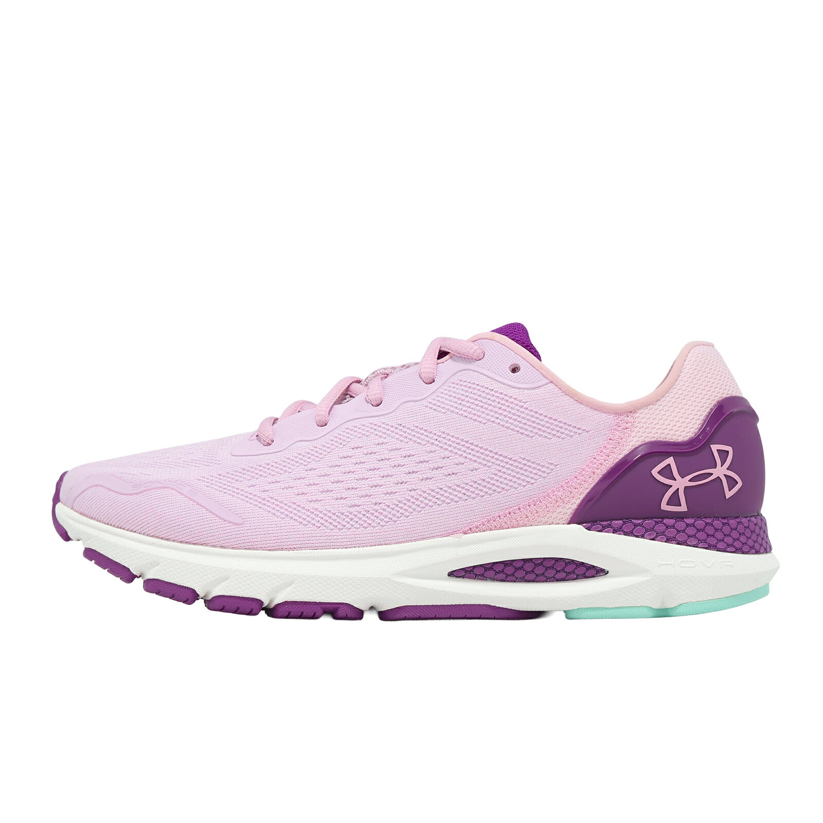 Under Armour UA 慢跑鞋 HOVR Sonic 6 女鞋 粉 紫 緩震 運動鞋 3026128603