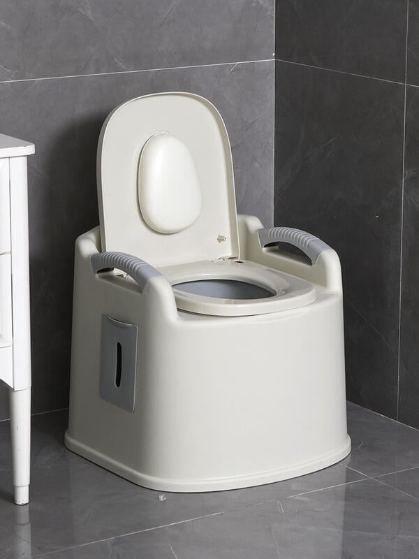 坐便器家用老人坐便器可移動馬桶孕婦室內簡易老年人便攜式蹲便凳廁所椅——